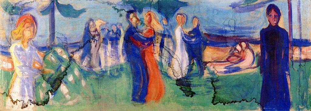 Danza in riva al mare - 1906